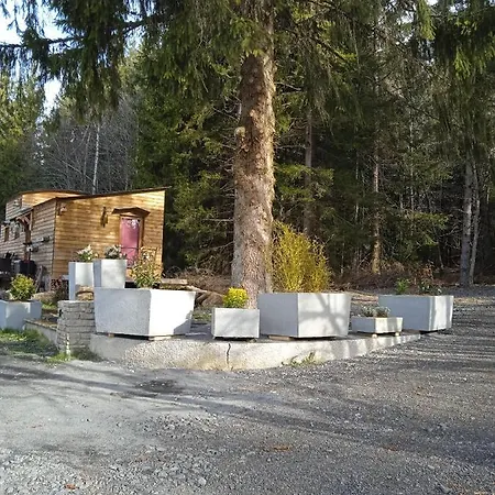 Chalet Grenouille Domaine De La Mamounette Champclause Exterior foto