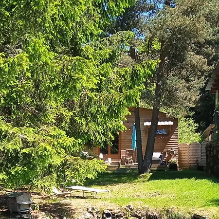 Chalet Grenouille Domaine De La Mamounette Champclause Exterior foto